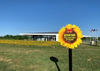 Solar Farm Welcome Center | TN Pollinator Habitat Program